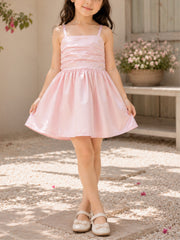 Rosé Soft Blossom Dress