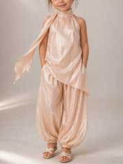 Peach Princess Tussle Silk Set